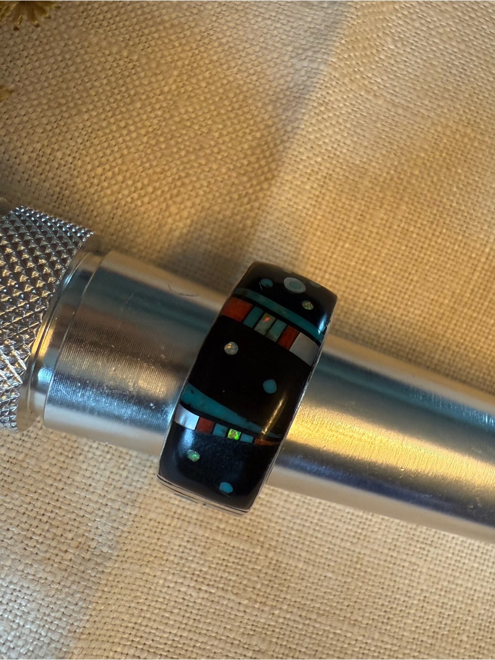 Navajo Silver Star ring